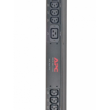 APC Basic Rack PDU Zero U - Power distribution strip (rack-mountable) - AC 208 V - output connectors: 36 (IEC 60320 C13, IEC 60320 C19) - 0U - 0.9 m cord - black - for P / N: SMX1000C, SMX1500RM2UC, SMX1500RM2UCNC, SMX750C, SMX750CNC, SRT5KRMXLW-TW - 3
