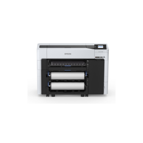 Epson SureColor SC-T3700D - 24" large-format printer - colour - ink-jet - Roll (61 cm) - 2400 x 1200 dpi - up to 130 sq.m / hour (mono) / up to 130 sq.m / hour (colour) - USB, Gigabit LAN, Wi-Fi - cutter - 0