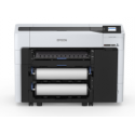 Epson SureColor SC-T3700D - 24" large-format printer - colour - ink-jet - Roll (61 cm) - 2400 x 1200 dpi - up to 130 sq.m / hour (mono)  /  up to 130 sq.m / hour (colour) - USB, Gigabit LAN, Wi-Fi - cutter