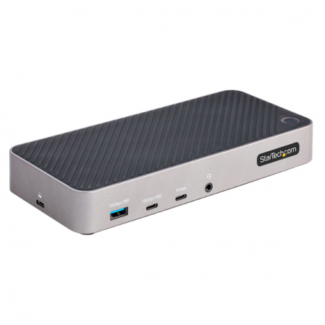 StarTech.com USB-C Triple Monitor Docking Station - HDMI / DP Triple 4k USB-C Dock - 5x USB Hub - GbE - 100W PD - Universal Multi Monitor Docking Station - Thunderbolt 3 / 4 Compatible (116E-USBC-DOCK) - Docking station - USB-C - GigE - 0