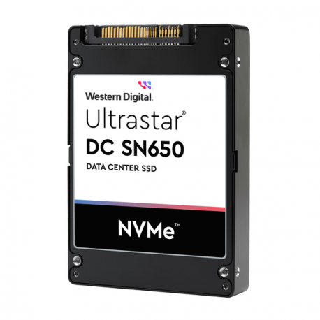 WD Ultrastar DC SN650 WUS5EA176ESP5E3 - SSD - 7.68 TB - internal - 2.5" - U.3 PCIe 4.0 (NVMe) - 0