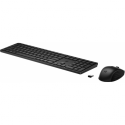 HP 655 - Keyboard and mouse set - wireless - 2.4 GHz - QWERTY - English - black - for HP 34; Elite Mobile Thin Client mt645 G7; ZBook Firefly 14 G9; ZBook Fury 16 G9