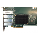 Lenovo ThinkSystem Emulex OCe14104B-NX - Network adapter - PCIe 3.0 - 10 Gigabit SFP+ x 4 - for ThinkAgile VX Certified Node 7Y94, 7Z12; ThinkAgile VX1320 Appliance; VX7820 Appliance