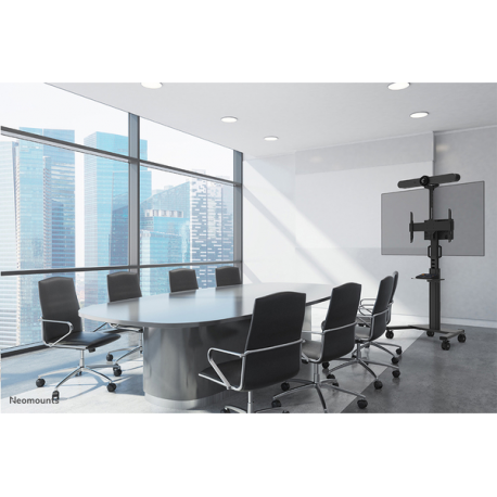 Neomounts by Newstar Select - Cart - for flat panel - black - screen size: 37"-75" - 1