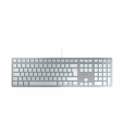 CHERRY KC 6000 SLIM - Keyboard - USB - Nordic - key switch: CHERRY SX - silver