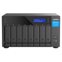 QNAP TVS-H874 - NAS server - 8 bays - SATA 6Gb/s - RAID 0, 1, 5, 6, 10, 50, JBOD, 60, RAID TP - RAM 32 GB - Gigabit Ethernet / 2.5 Gigabit Ethernet - iSCSI support
