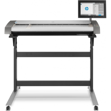 HP HD Pro 2 - Roll scanner - CCD - Roll (111.8 cm) - 1200 dpi x 1200 dpi - USB 3.0, Gigabit LAN - 0