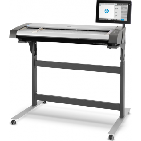 HP HD Pro 2 - Roll scanner - CCD - Roll (111.8 cm) - 1200 dpi x 1200 dpi - USB 3.0, Gigabit LAN - 4