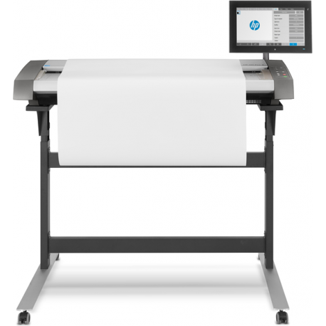 HP HD Pro 2 - Roll scanner - CCD - Roll (111.8 cm) - 1200 dpi x 1200 dpi - USB 3.0, Gigabit LAN - 7