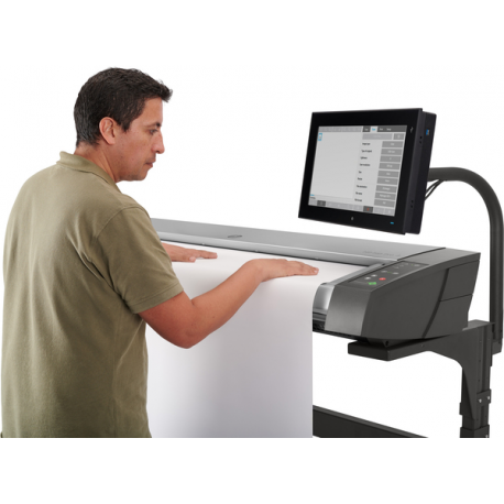 HP HD Pro 2 - Roll scanner - CCD - Roll (111.8 cm) - 1200 dpi x 1200 dpi - USB 3.0, Gigabit LAN - 10