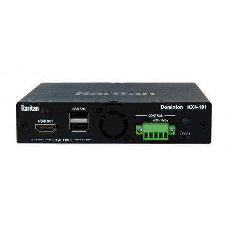 Raritan Dominion DKX4-101 - KVM switch - 1 local user - 8 IP users - rack-mountable - 0