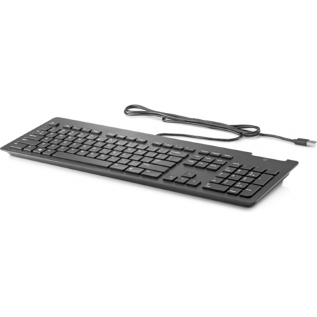 HP Business Slim - Keyboard - USB - Danish - black - for HP Z1 G9; Elite 600 G9, 800 G9; Pro 400 G9; ProOne 440 G9; ZBook Fury 15 G8, 17 G8 - 0