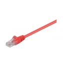 MicroConnect - Network cable - RJ-45 (M) to RJ-45 (M) - 10 m - UTP - CAT 5e - booted, stranded - red