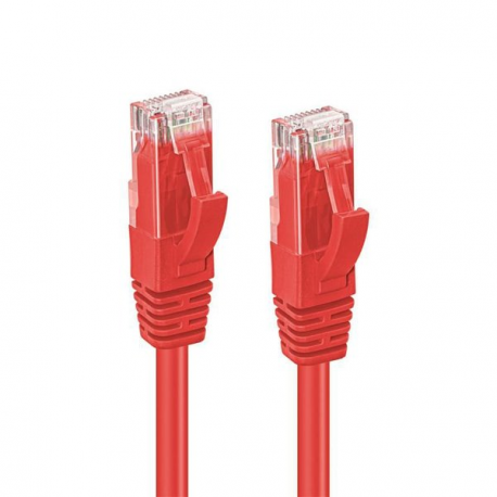 U/UTP CAT6 0.5M Red LSZH - 1