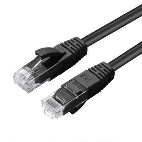 U/UTP CAT6 0.5M Black LSZH - 0