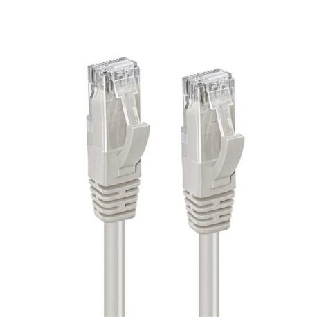 MicroConnect - Network cable - RJ-45 (M) to RJ-45 (M) - 1 m - UTP - CAT 6 - halogen-free - grey - 1