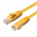 MicroConnect - Network cable - RJ-45 (M) to RJ-45 (M) - 1 m - UTP - CAT 6 - halogen-free - yellow