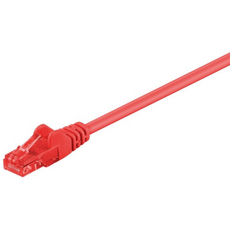 MicroConnect - Network cable - RJ-45 (M) to RJ-45 (M) - 3 m - UTP - CAT 6 - red - 0