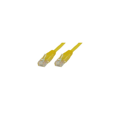 MicroConnect - Network cable - RJ-45 (M) to RJ-45 (M) - 2 m - UTP - CAT 5e - yellow - 1