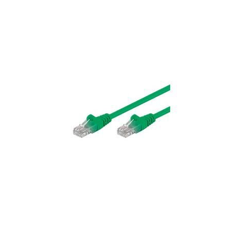MicroConnect - Network cable - RJ-45 (M) to RJ-45 (M) - 3 m - UTP - CAT 5e - green - 0