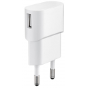 MicroConnect - Power adapter - 5 Watt - 1 A (USB) - white