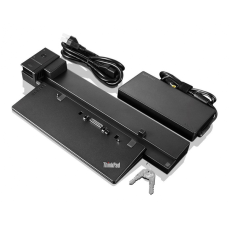 Lenovo ThinkPad Workstation Dock - Port replicator - VGA, DVI, HDMI, 2 x DP - FRU - Japan - for ThinkPad P50 20EN, 20EQ; P51; P70 20ER, 20ES; P71 - 3