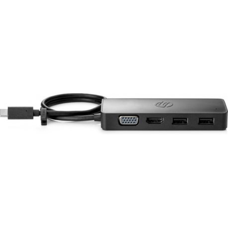 HP USB-C Travel Hub G2 - Docking station - USB-C - VGA, HDMI - for OMEN by HP Laptop 16; Victus by HP Laptop 16; Laptop 15; Pavilion Plus Laptop 14 - 0