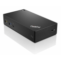 Lenovo ThinkPad USB 3.0 Pro Dock - Docking station - USB - DVI, DP - GigE - 45 Watt - Denmark - for ThinkPad L13 Gen 2; L13 Yoga Gen 2; P15v Gen 2; T14s Gen 2; T15p Gen 2; X13 Gen 2