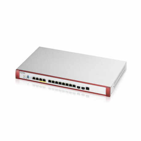 Zyxel ZyWALL USG FLEX 700H - Firewall - 14 ports - 1GbE, 2.5GbE - cloud-managed - rack-mountable - 3