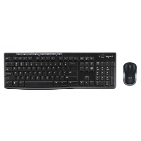 Logitech MK270 Wireless Combo - Keyboard and mouse set - wireless - 2.4 GHz - Italian - 0