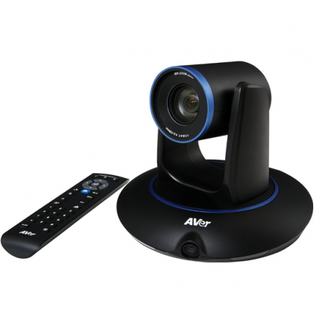 AVer PTC500S - Network surveillance camera - PTZ - indoor - colour - 2 x 2 MP - 1920 x 1080 - motorized - 800 TVL - audio - HDMI, 3G-SDI - GbE - H.264 - DC 12 V - 2