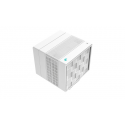 Deepcool ASSASSIN IV - Processor cooler - (for: LGA1155, LGA2011, LGA1150, LGA2011-3, LGA1151, AM4, LGA2066, LGA1200, LGA1700, AM5) - copper base and nickel plated fins - 120 mm / 140 mm - white