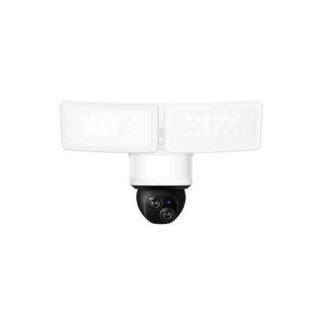 Eufy Floodlight E340 - Network surveillance camera - pan / tilt - outdoor - weatherproof - colour (Day&Night) - 2K, 3K - audio - wireless - Wi-Fi - 2
