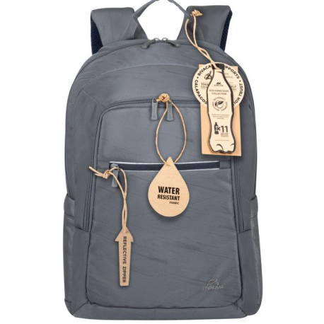 NB BACKPACK ALPENDORF ECO 14"/7523 GREY RIVACASE - 1