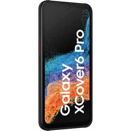 Samsung Galaxy XCover7 - Enterprise Edition - 5G smartphone - dual-SIM - RAM 6 GB  /  Internal Memory 128 GB - microSD slot - LCD display - 6.6" - 2408 x 1080 pixels (60 Hz) - rear camera 50 MP - front camera 5 MP - black - 2