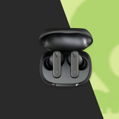 Skullcandy Smokin Buds - True wireless earphones with mic - in-ear - Bluetooth - true black - 1