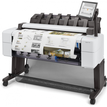 HP DesignJet T2600dr PostScript MFP - 36" multifunction printer - colour - ink-jet - 914 x 8000 mm, 610 x 15000 mm (original) - Roll (91.4 cm x 91.4 m), 914 x 1219 mm (media) - up to 0.32 min / page (printing) - 2 rolls - USB, Gigabit LAN - 12