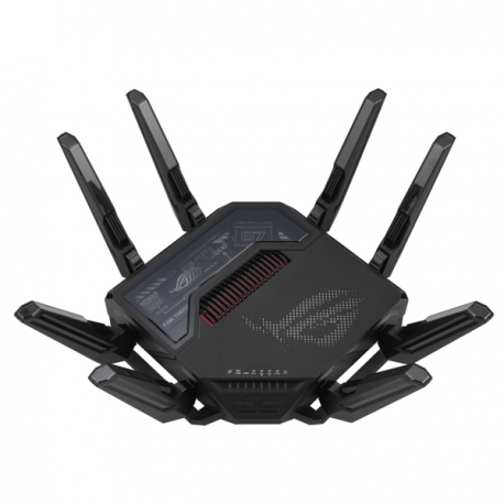 ASUS ROG Rapture GT-BE98 - - wireless router - 6-port switch - 10GbE, 5GbE, 2.5GbE, 802.11be - WAN ports: 2 - Wi-Fi 7 - Quad-Band - 1