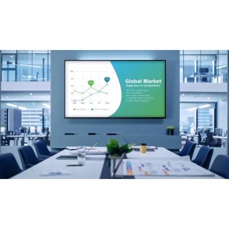 Sony Bravia Professional Displays FW-75EZ20L - 75" Diagonal Class EZ20L Series LED-backlit LCD display - digital signage - Android TV - 4K UHD (2160p) 3840 x 2160 - HDR - Direct LED - hairline black - 14