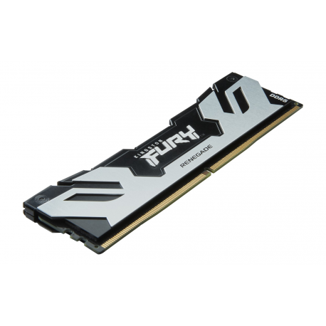 Kingston FURY Renegade - DDR5 - kit - 96 GB: 2 x 48 GB - DIMM 288-pin - 6000 MHz  /  PC5-48000 - CL32 - 1.35 V - unbuffered - on-die ECC - black / silver - 2