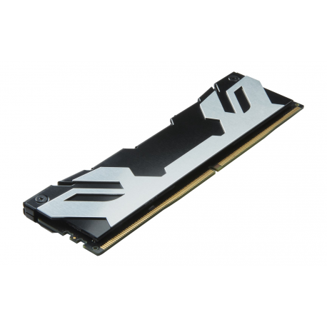 Kingston FURY Renegade - DDR5 - kit - 96 GB: 2 x 48 GB - DIMM 288-pin - 6000 MHz  /  PC5-48000 - CL32 - 1.35 V - unbuffered - on-die ECC - black / silver - 8