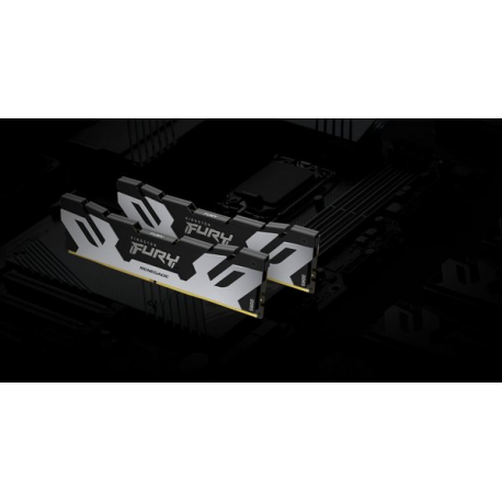 Kingston FURY Renegade - DDR5 - module - 48 GB - DIMM 288-pin - 6400 MHz / PC5-51200 - CL32 - 1.4 V - unbuffered - non-ECC - black, silver - 8