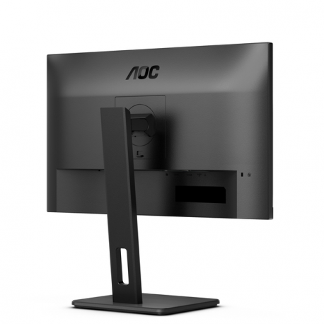 AOC 24E3QAF - LED monitor - 24" - 1920 x 1080 Full HD (1080p) @ 75 Hz - IPS - 1000:1 - 4 ms - HDMI, VGA, DisplayPort - speakers - textured black - 10
