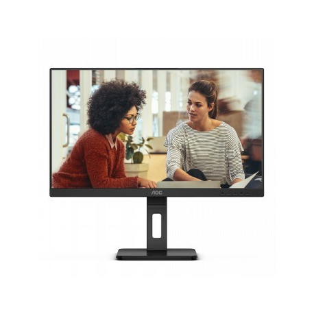 AOC 27E3QAF - LED monitor - 27" - 1920 x 1080 Full HD (1080p) @ 75 Hz - IPS - 1000:1 - 4 ms - HDMI, VGA, DisplayPort - speakers - textured black - 0