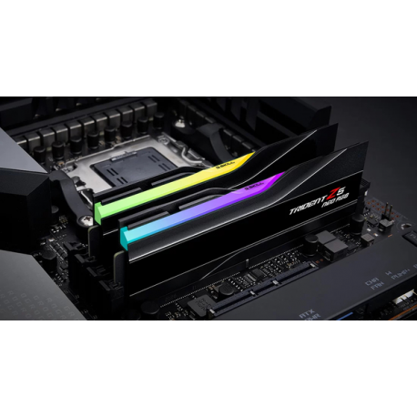 G.Skill Trident Z5 Neo RGB - DDR5 - kit - 96 GB: 2 x 48 GB - DIMM 288-pin - 5600 MHz  /  PC5-44800 - CL40 - 1.25 V - unbuffered - on-die ECC - black - 6