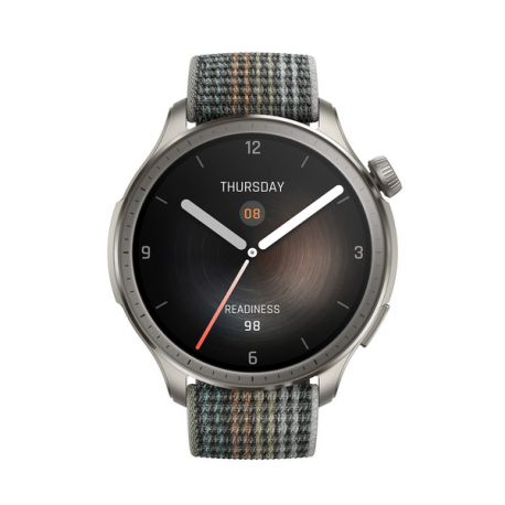 Amazfit Balance - Aluminium alloy - smart watch with strap - nylon - wrist size: 150-210 mm - display 1.5" - Wi-Fi, Bluetooth - 35 g - sunset grey - 1