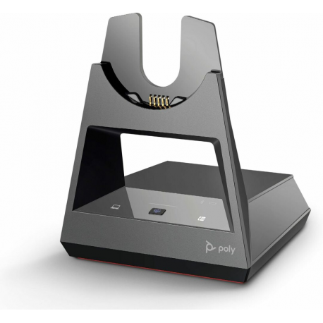 Poly - For Microsoft Teams - wireless headset system base for Bluetooth headset - for Poly Voyager 4320; Voyager 4300 UC Series 4310; Voyager Focus 2 Office; 2 UC - 0
