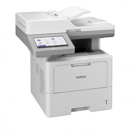 Brother MFC-L6910DN - Multifunction printer - B / W - laser - A4 / Legal (media) - up to 50 ppm (copying) - up to 50 ppm (printing) - 520 sheets - 33.6 Kbps - USB 2.0, Gigabit LAN, Wi-Fi(n), NFC, USB 2.0 host - 5