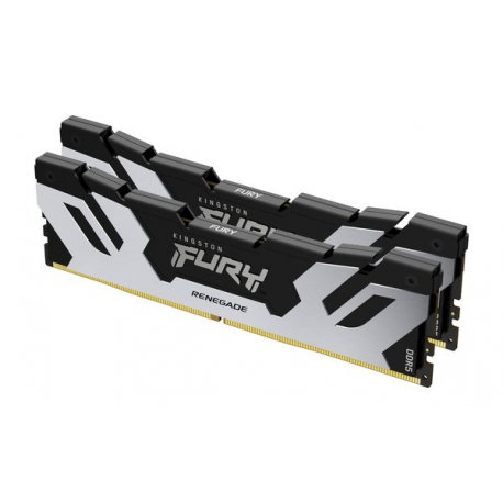 Kingston FURY Renegade - DDR5 - kit - 32 GB: 2 x 16 GB - DIMM 288-pin - 8000 MHz  /  PC5-64000 - CL38 - 1.1 V - unbuffered - on-die ECC - black with silver - 0