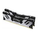 Kingston FURY Renegade - DDR5 - kit - 32 GB: 2 x 16 GB - DIMM 288-pin - 8000 MHz  /  PC5-64000 - CL38 - 1.1 V - unbuffered - on-die ECC - black with silver
